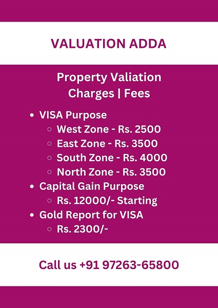 Property Valuation Charge & Fees